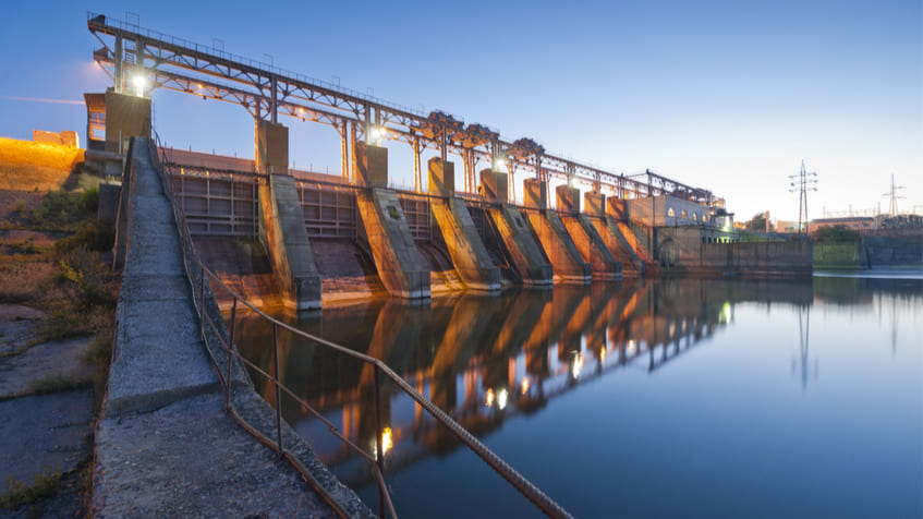 situazione energia idroelettrica in Italia