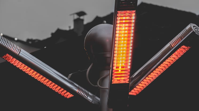 le lampade riscaldanti per esterno a basso consumo