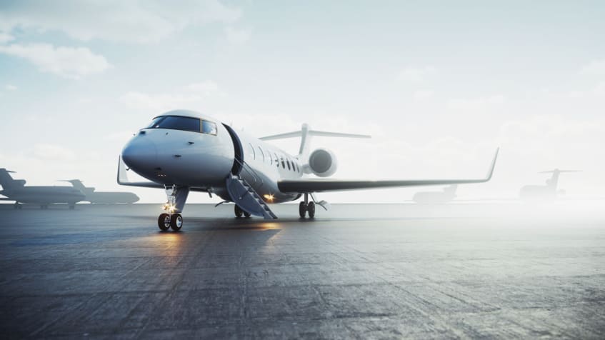 Quanto inquina un jet privato? Consumi di co2