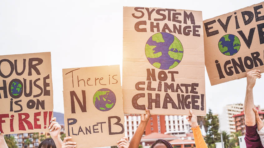 slogan sul riscaldamento globale