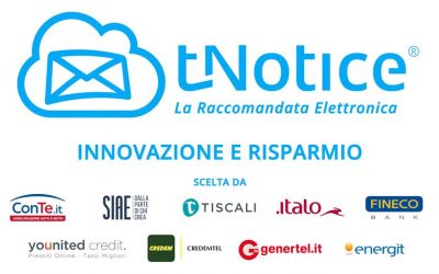 Energit adotta il nuovo servizio di raccomandata elettronica “tNotice”